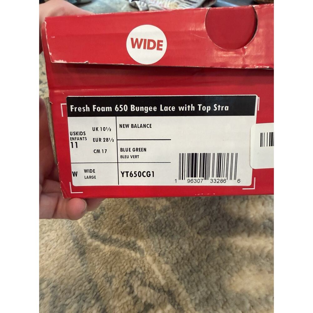 New Balance Fresh Foam 650 Bungee Lace Sz 11 W - Picture 12 of 12